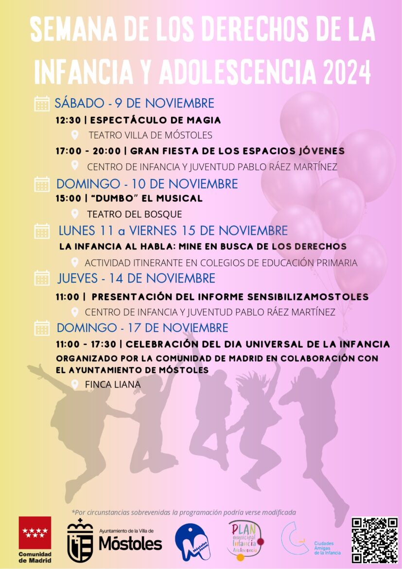 Semana de los Derechos de la Infancia y Adolescencia - Móstoles Digital