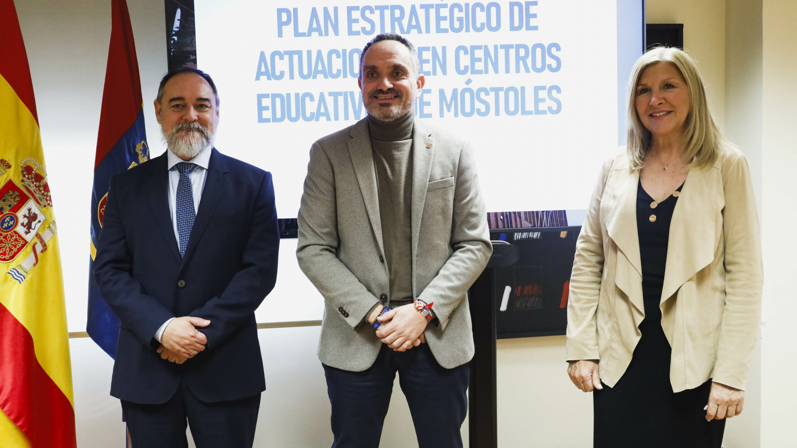 El alcalde presenta el Plan Estratégico de Actuaciones en centros educativos