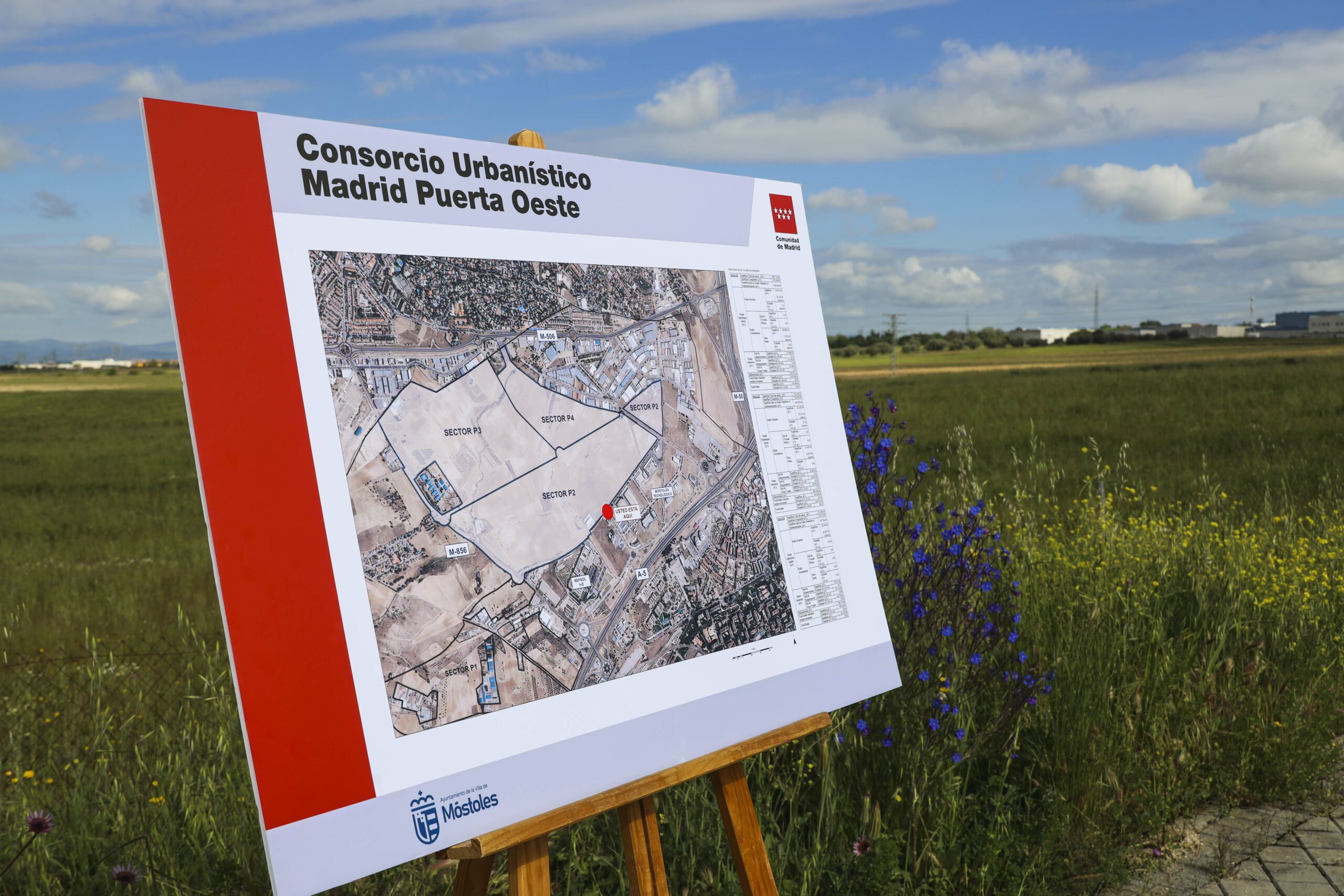 Móstoles construirá el eje industrial y logístico “Madrid Puerta Oeste”, uno de los más importantes de la región