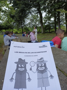 Los alumnos y alumnas de cuatro colegios madrileños “cambian” sus aulas por el entorno natural