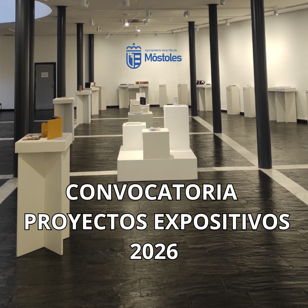 El Ayuntamiento de Móstoles abre la convocatoria para la presentación de proyectos artísticos expositivos para 2026