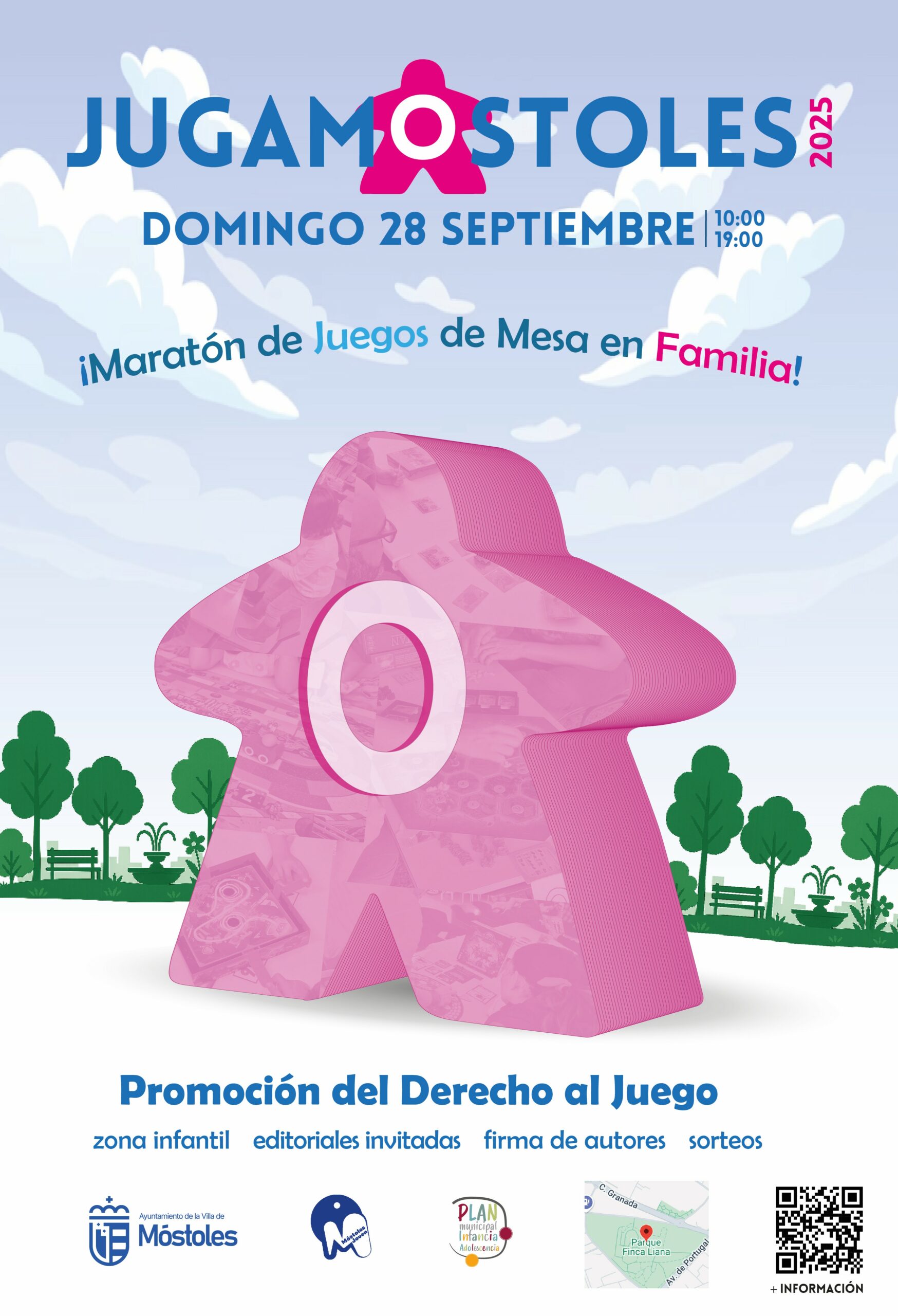 El Ayuntamiento de Móstoles organiza una jornada de juegos de mesa ‘JugaMóstoles 2025’