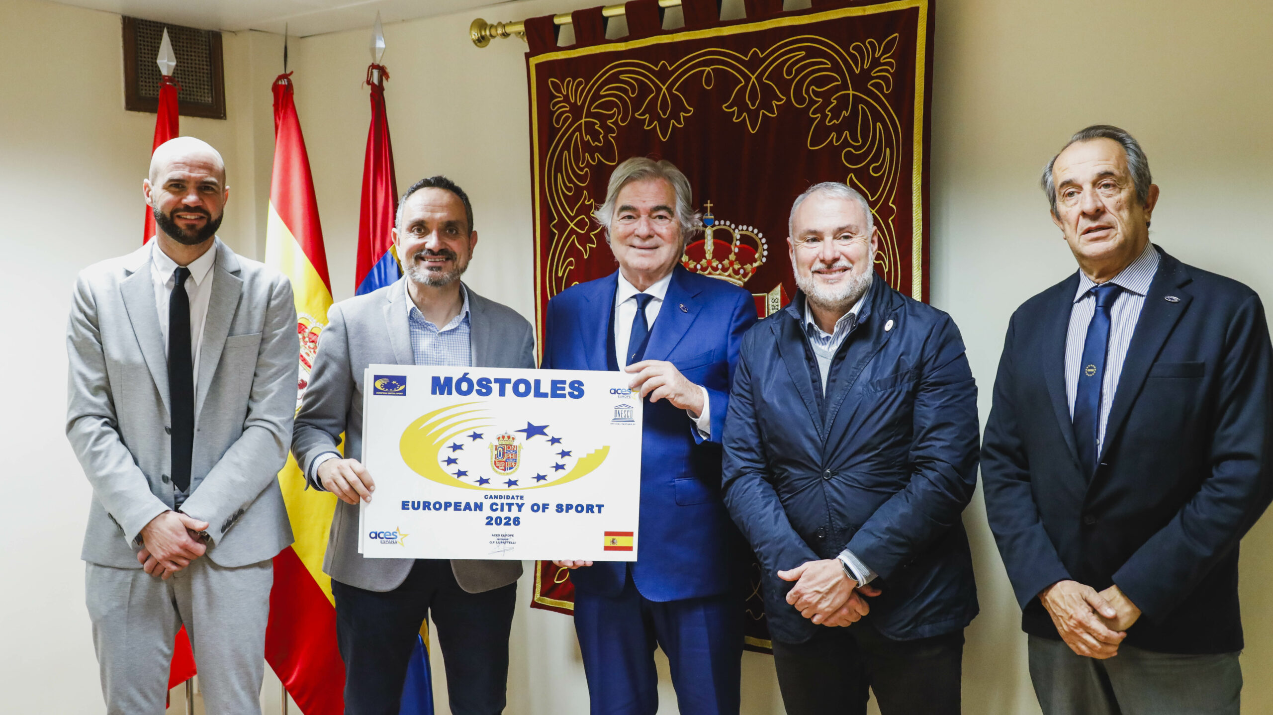 Móstoles, elegida “Ciudad Europea del Deporte 2026”