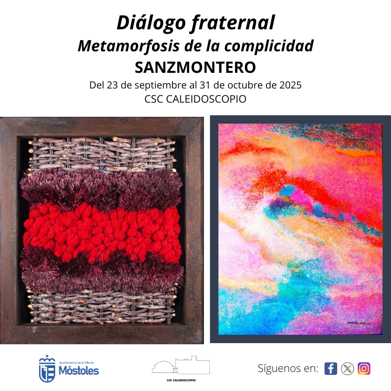 El Caleidoscopio expone las obras fusión de los hermanos Sanz mostrando un “Diálogo Fraternal”