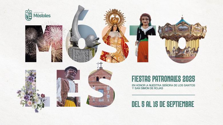El pregón y el chupinazo arrancan de manera oficial las Fiestas Patronales de Móstoles 2025