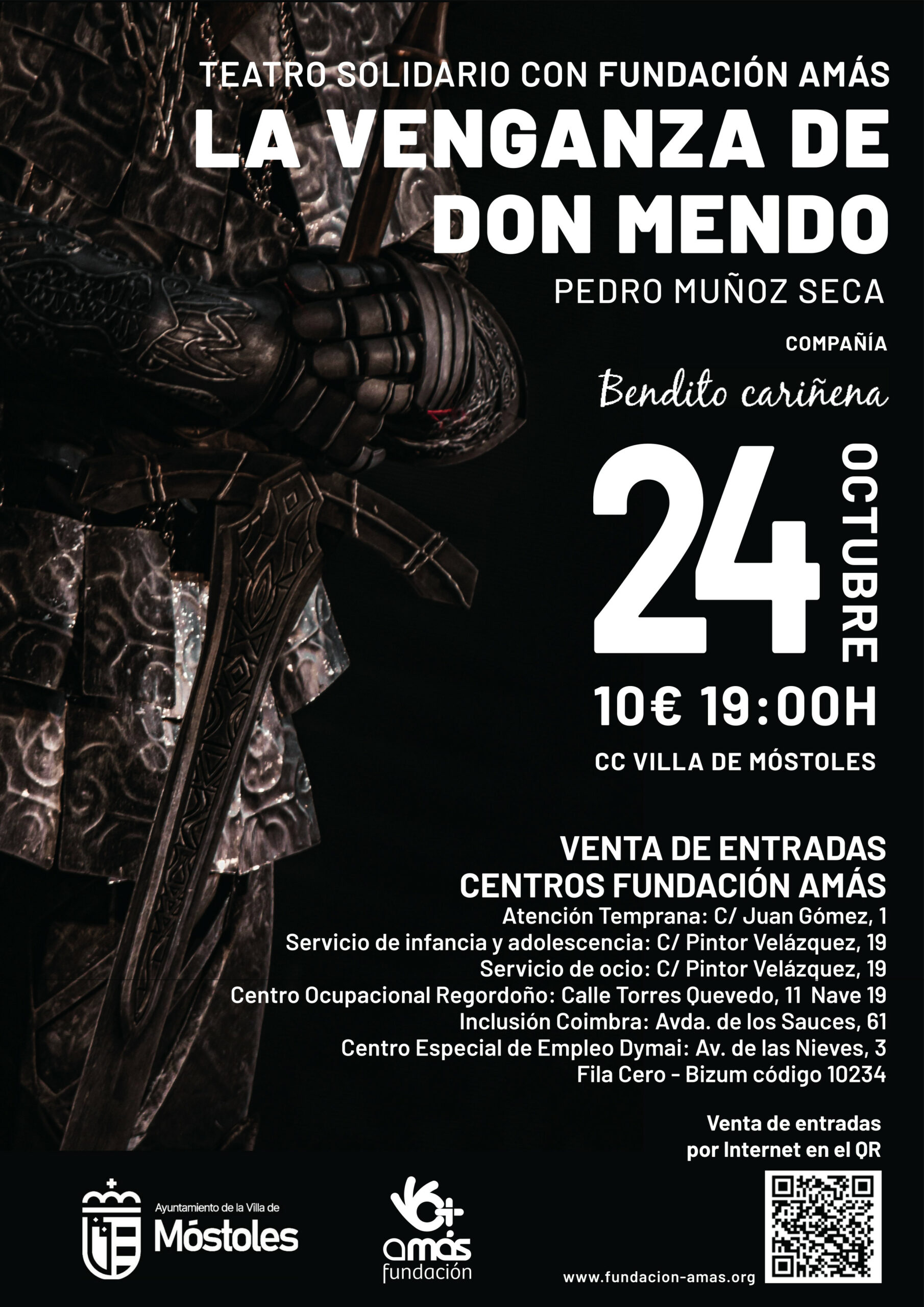 Móstoles acoge la versión más solidaria de “La venganza de Don Mendo”