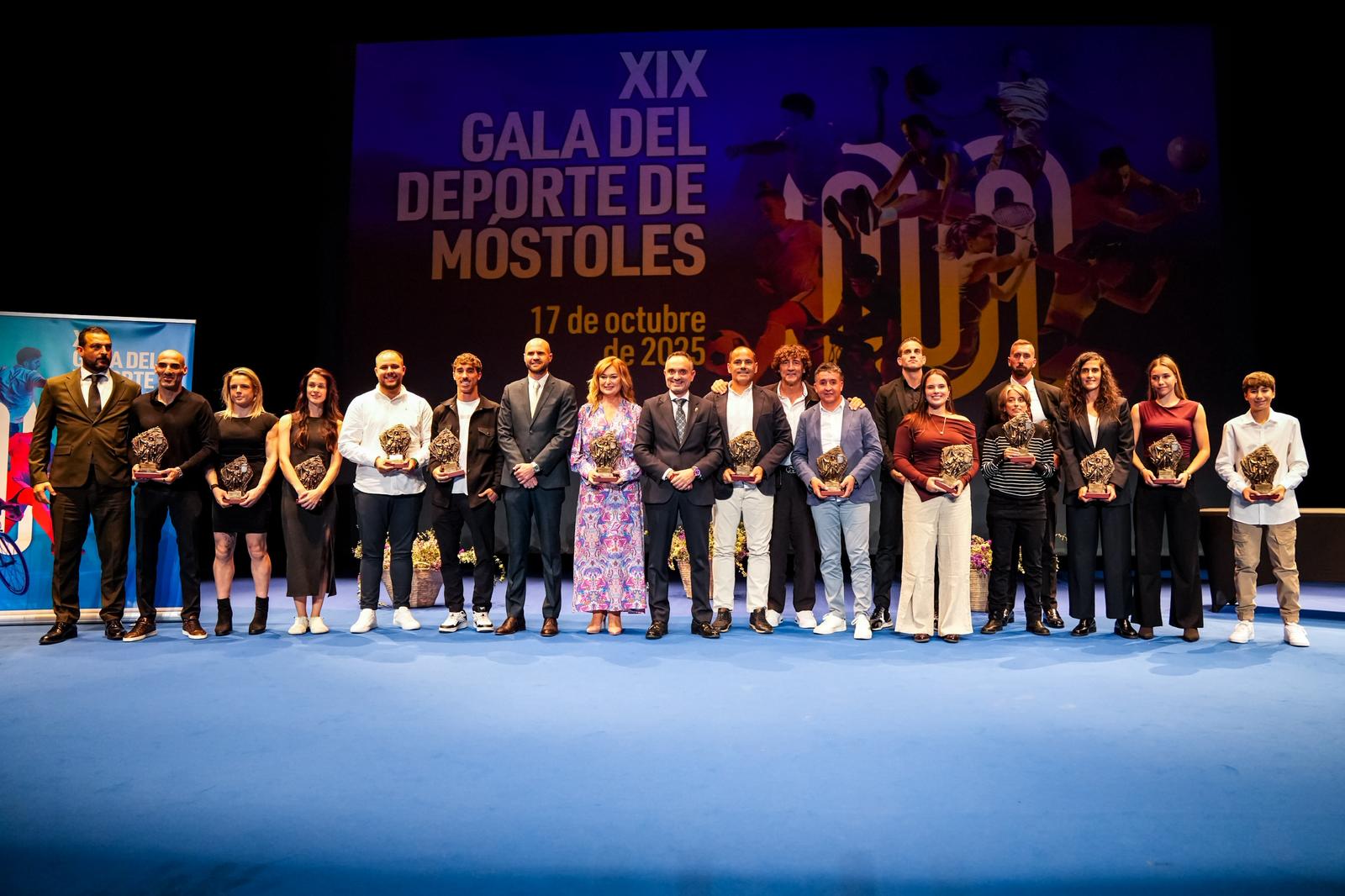 Vicente del Bosque, Carlos Sastre y Carlos Arévalo, entre los premiados en la XIX Gala del Deporte de Móstoles