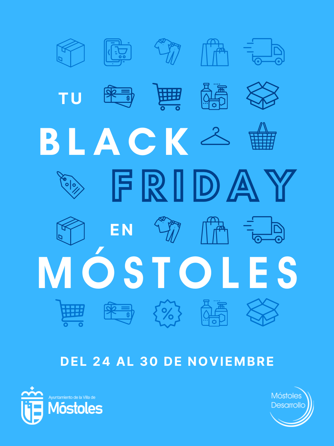 Más de 100 establecimientos participan en la campaña “Black Friday” de Móstoles Desarrollo
