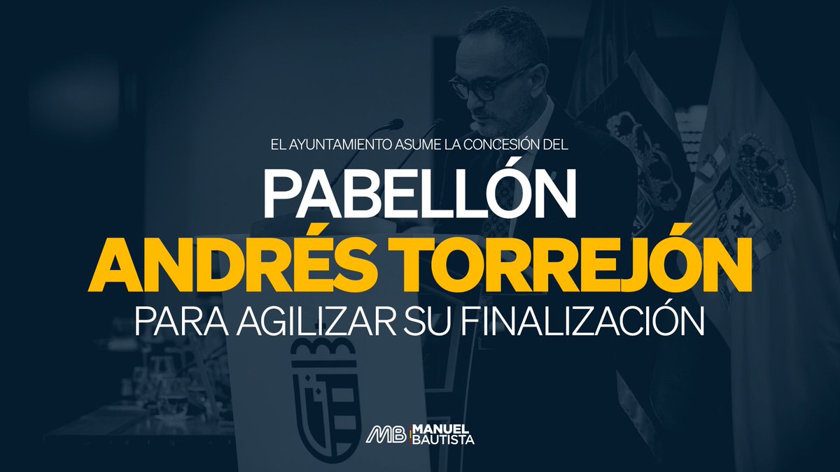 El Ayuntamiento de Móstoles asumirá la concesión para agilizar la finalización del Pabellón Andrés Torrejón