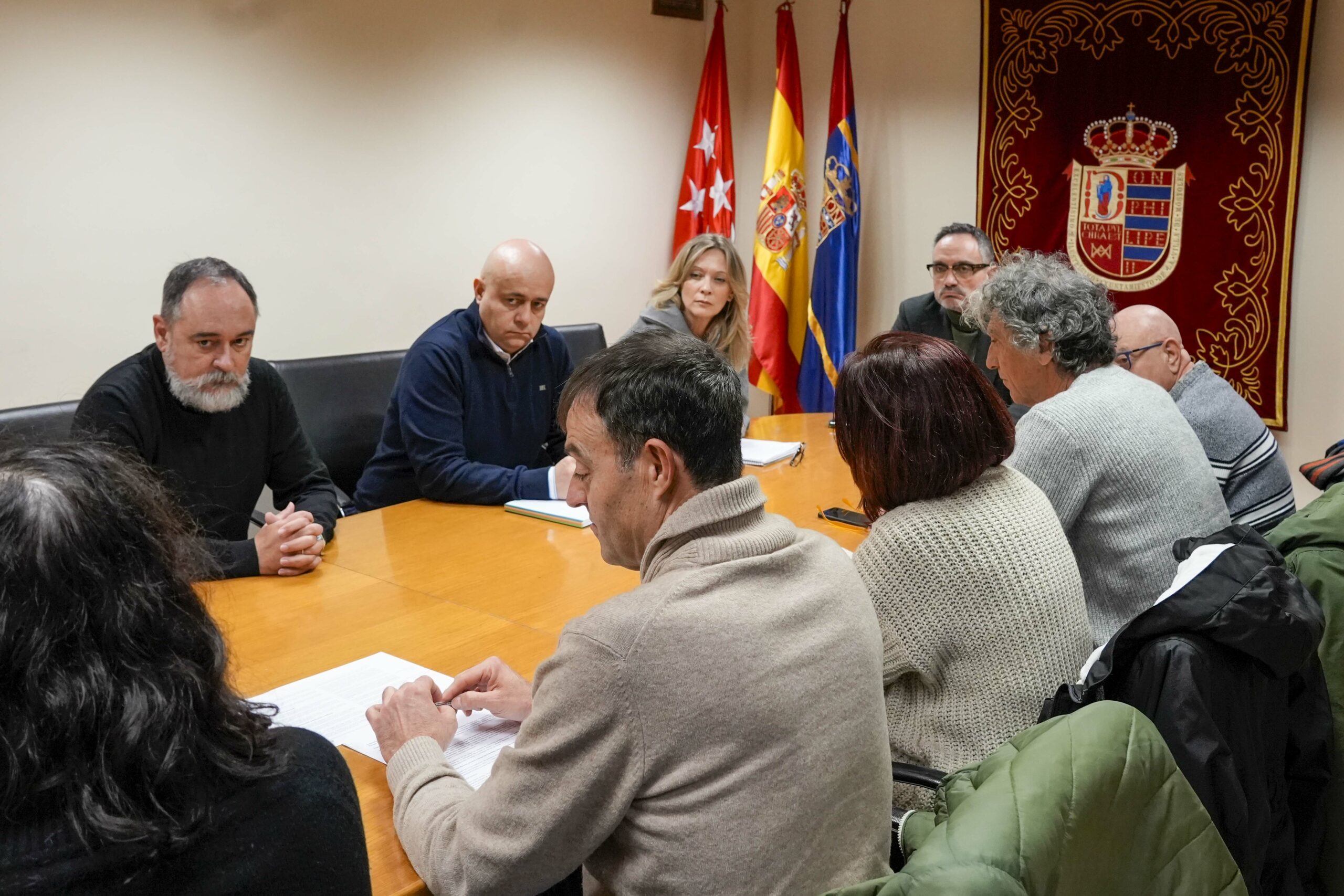 El alcalde de Móstoles propone a los grupos políticos una Declaración Institucional para que el Ministerio de Transportes reubique las pantallas acústicas de Parque Coimbra