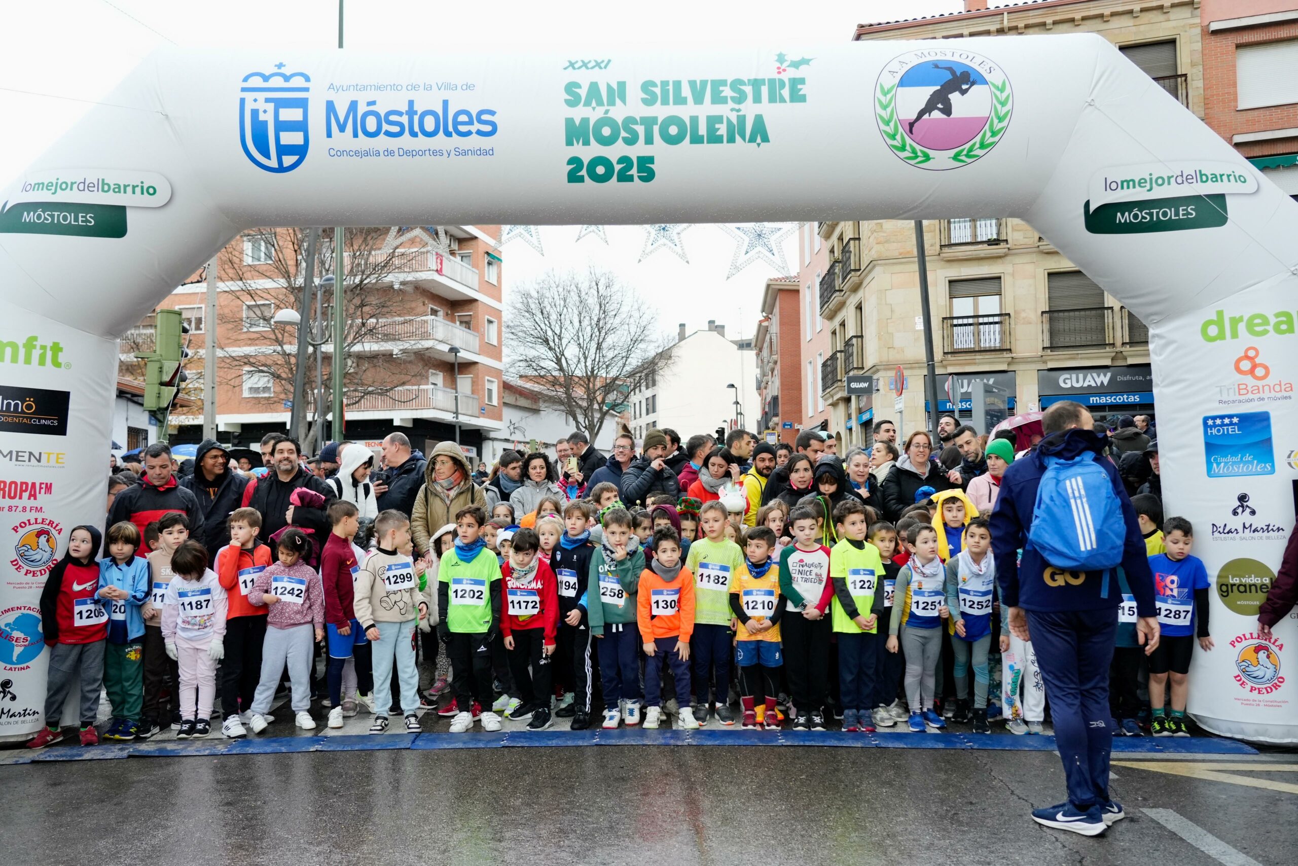 Móstoles celebró la XXXI edición de la San Silvestre mostoleña con un gran éxito de participación