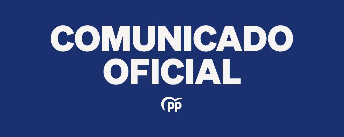 Comunicado Oficial Partido Popular de Móstoles