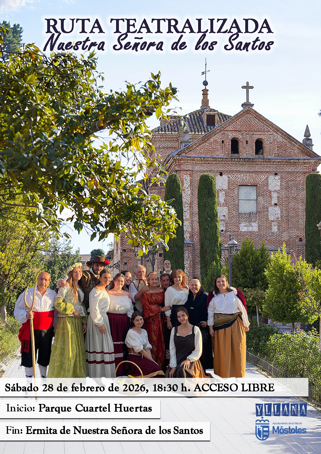 Nueva ruta teatralizada para conocer la historia y patrimonio de Móstoles