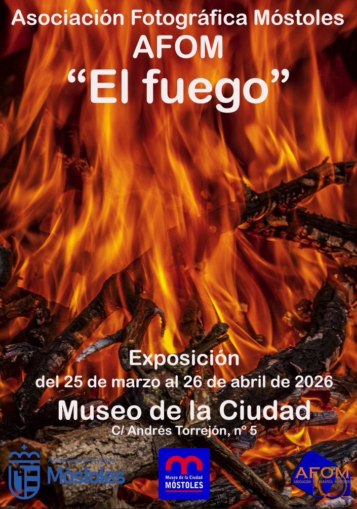 La Asociación Fotográfica de Móstoles lleva “El fuego” al Museo de la Ciudad