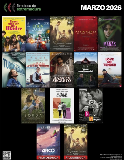 Filmoteca continúa en marzo con el mejor cine internacional