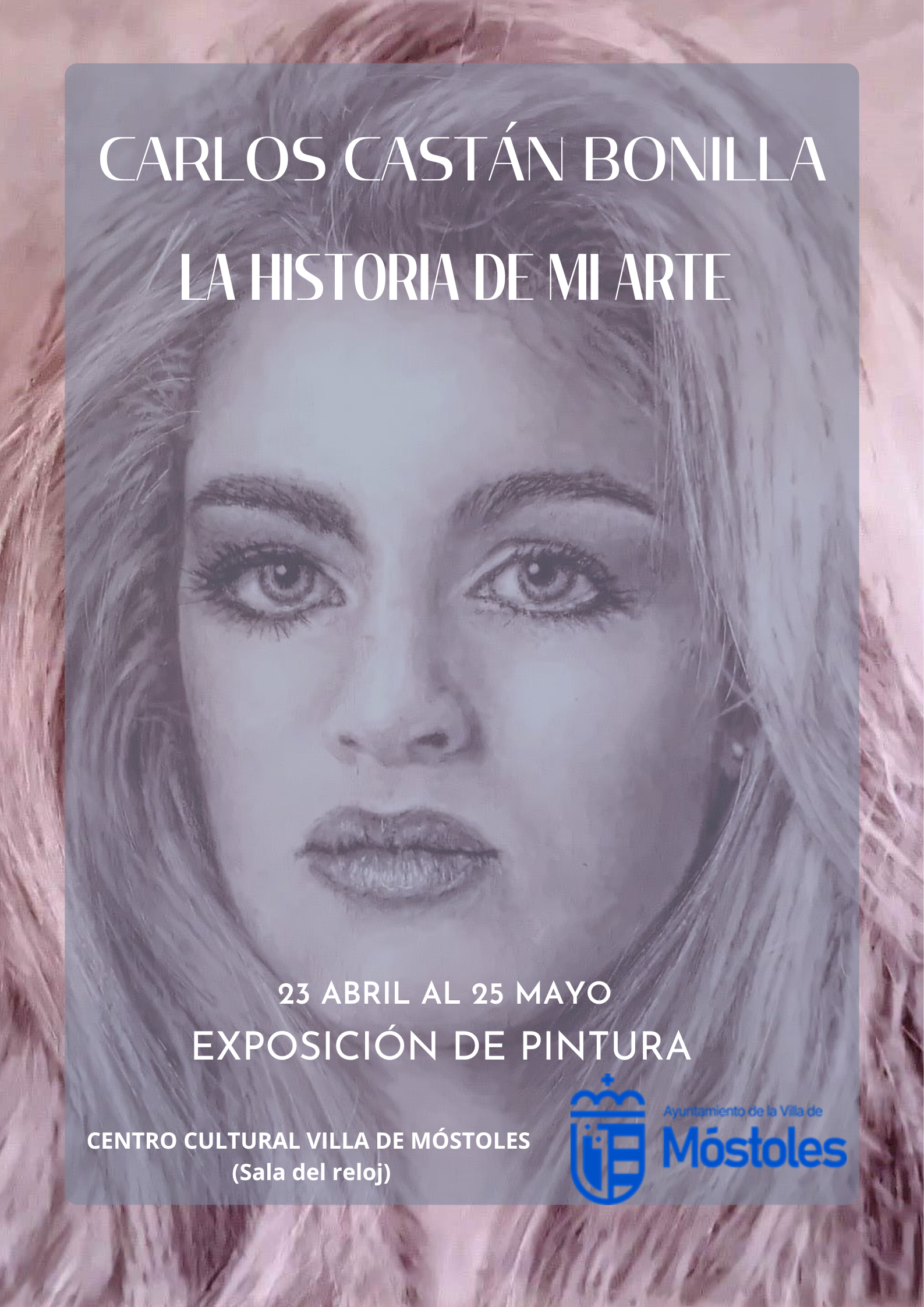 El artista Carlos Castán Bonilla presenta “La historia de mi arte” en el Centro Cultural Villa de Móstoles