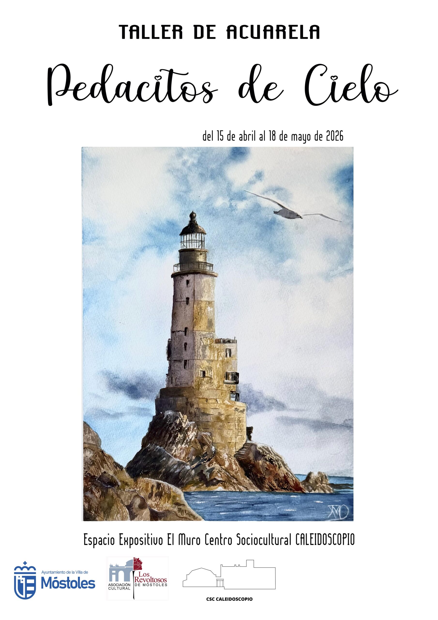 El Centro Sociocultural Caleidoscopio muestra en acuarela una gran variedad de “Pedacitos de Cielo”