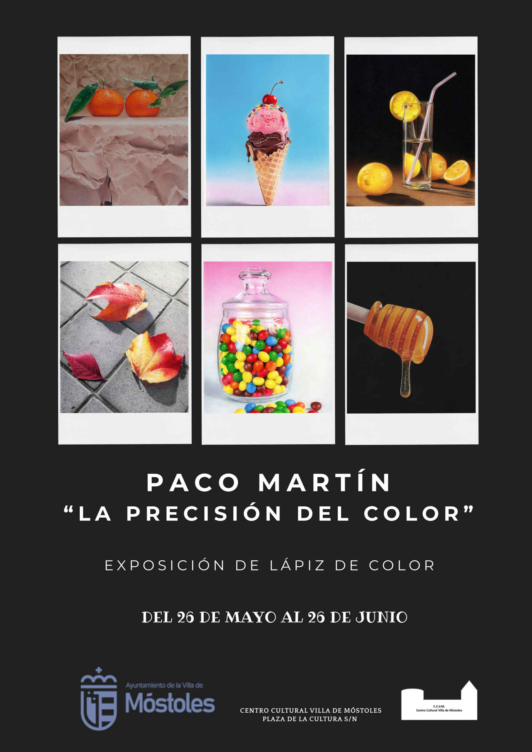 El Centro Cultural Villa de Móstoles acoge la exposición “La precisión del color”, del artista madrileño Paco Martín