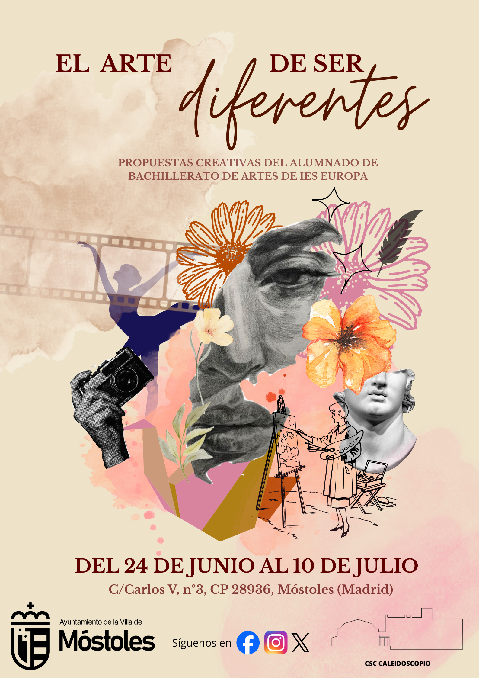 Alumnos del IES Europa muestran “el arte de ser diferentes”