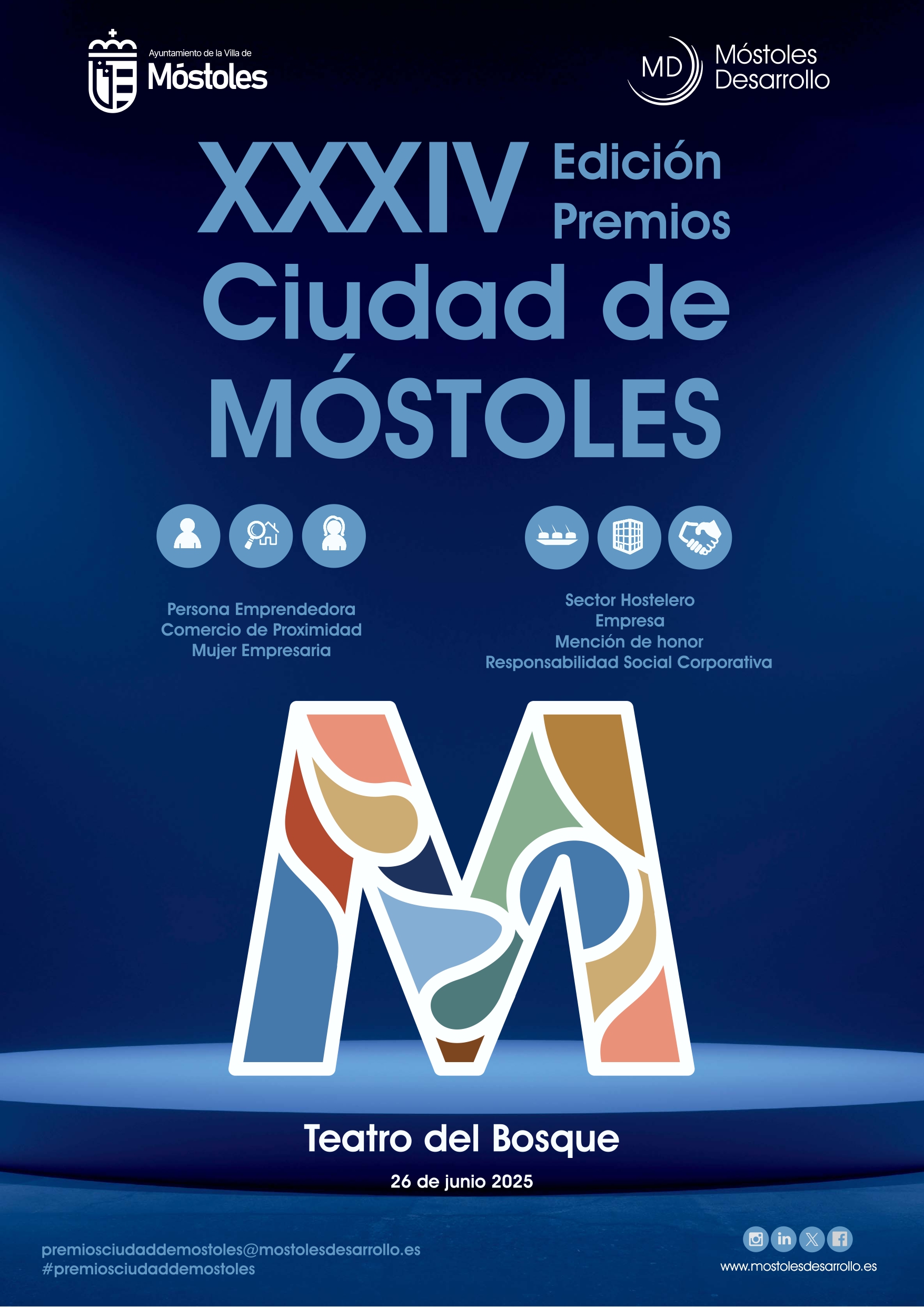 Récord de participación en los Premios Ciudad de Móstoles