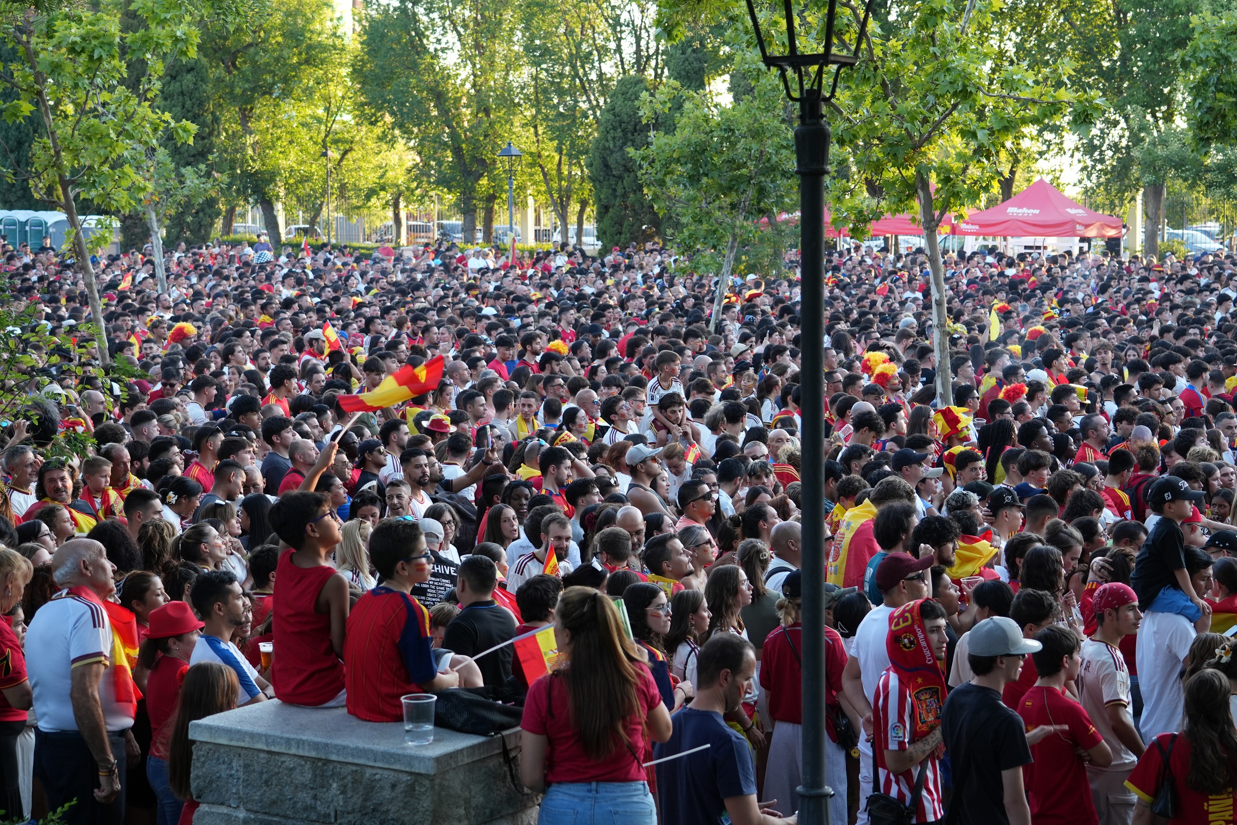 Móstoles vibra con la victoria de la selección española en la final del Mundial