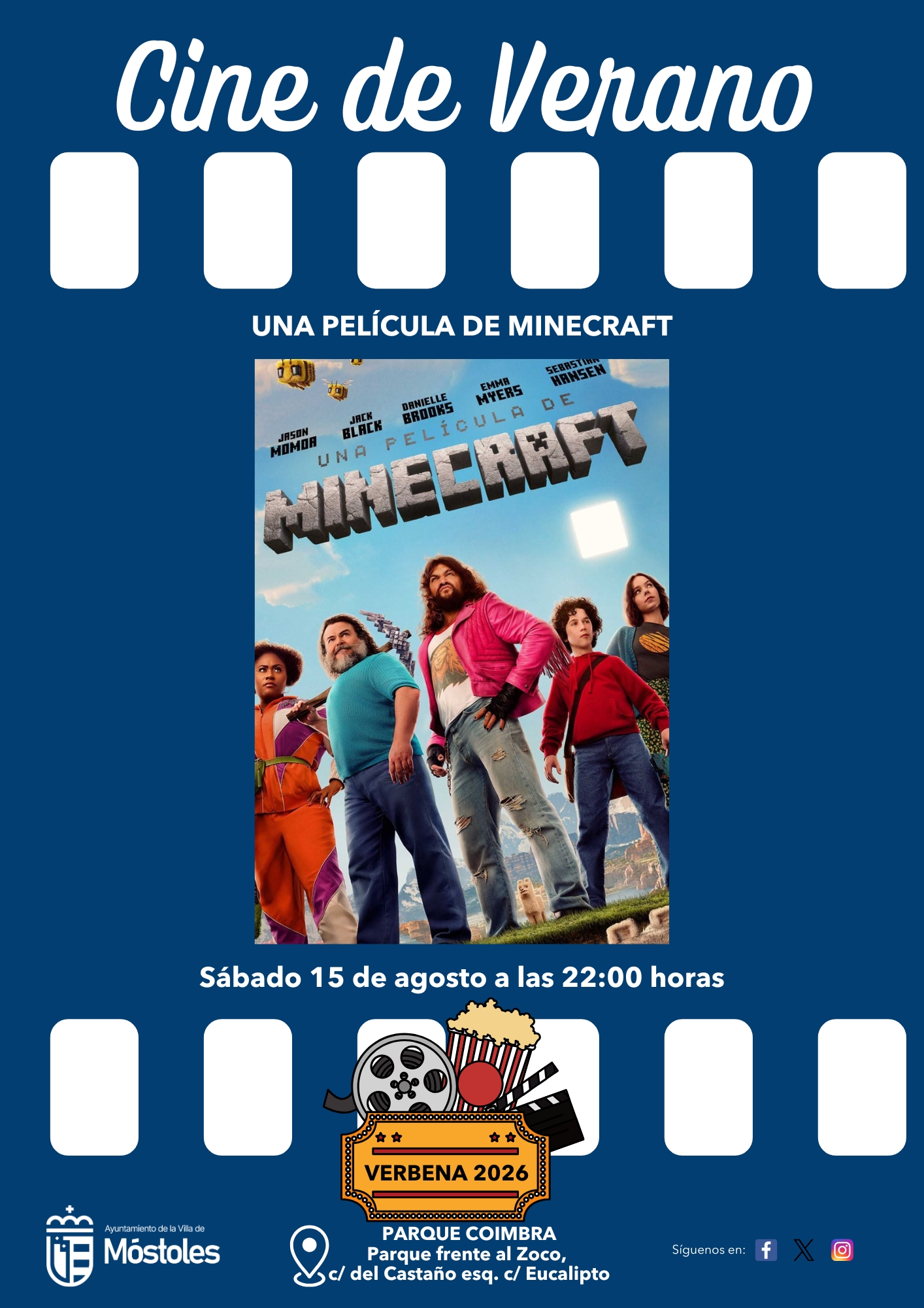 “Una película de Minecraft” cierra la programación de Cine de Verano