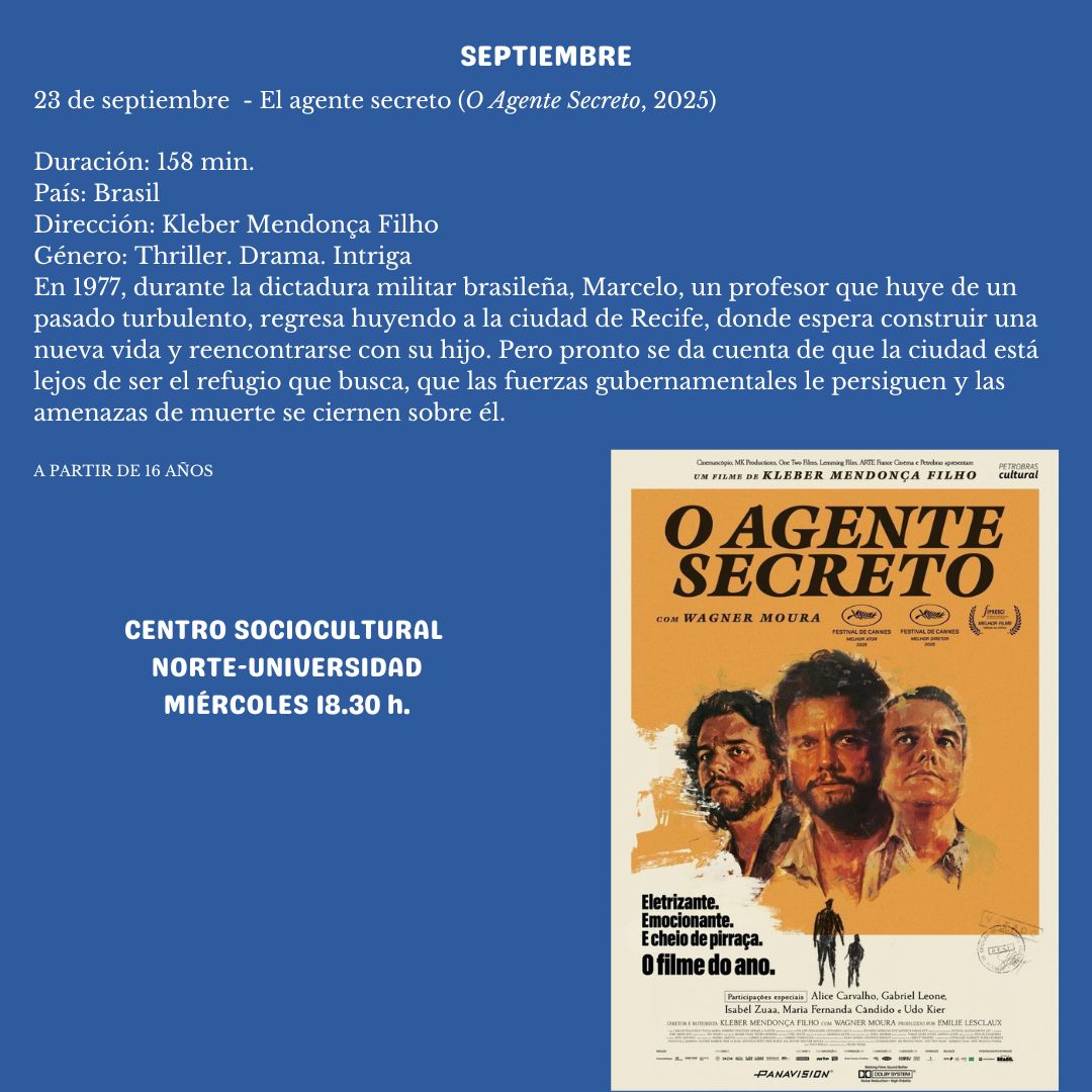 La agenda cultural ofrece esta semana propuestas de cine, jazz y literatura