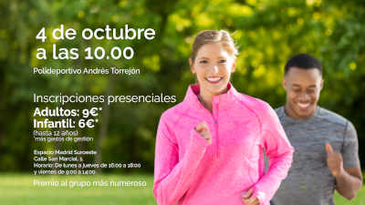 Móstoles volverá a marchar este mes de octubre contra el cáncer